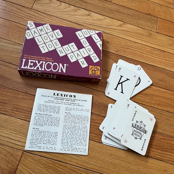 Vintage 70s Lexicon Card Game - Picture 2 of 4